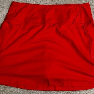 Lands' End Women's Red Skort